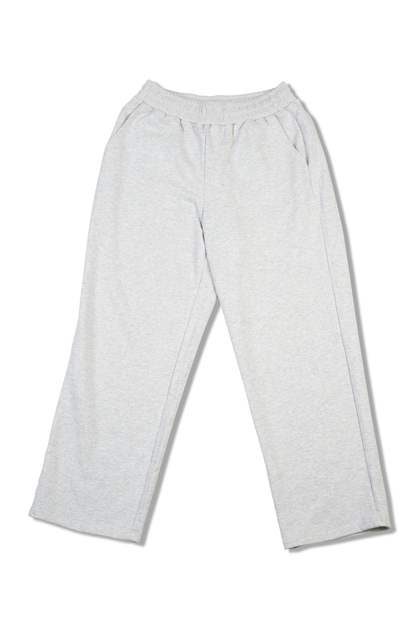 Comfort Theory Straight Leg Sweatpants - Grey Wire