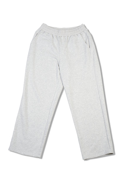 Comfort Theory Straight Leg Sweatpants - Grey Wire