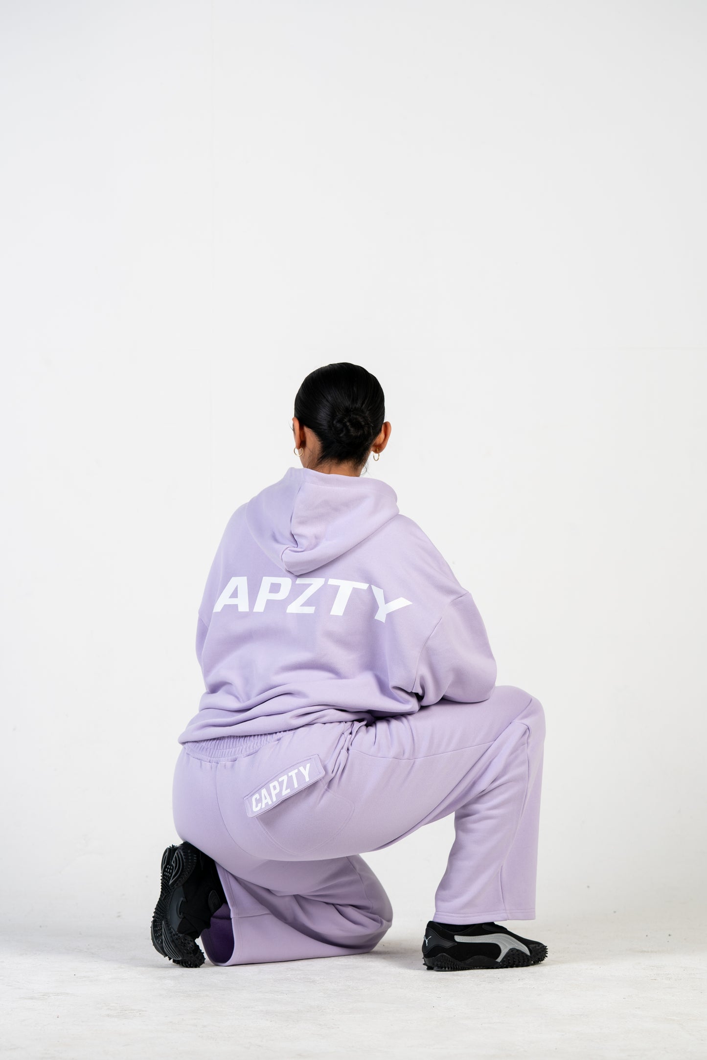 Comfort Theory Straight Leg Sweatpants - Violet Haze