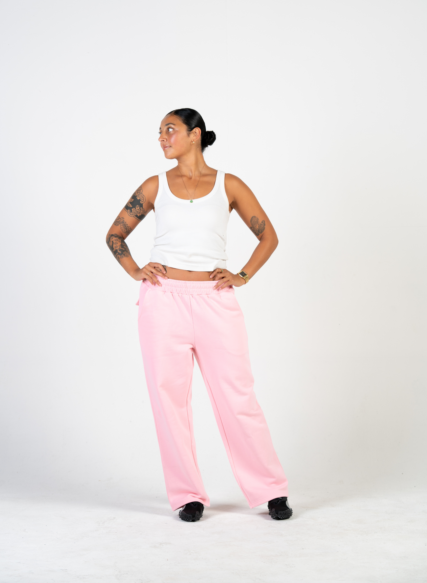 Comfort Theory Straight Leg Sweatpants - Soft Rebellion