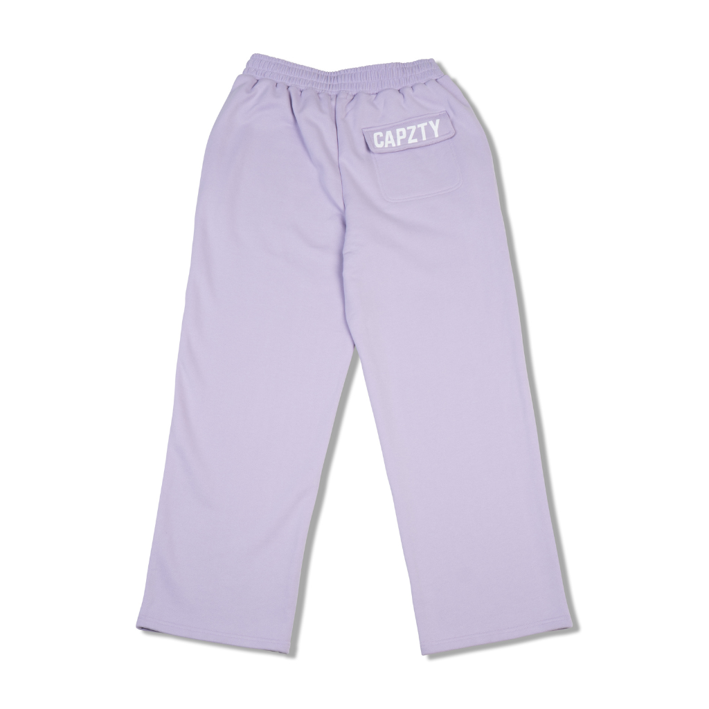 Comfort Theory Straight Leg Sweatpants - Violet Haze