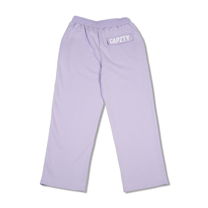 Comfort Theory Straight Leg Sweatpants - Violet Haze