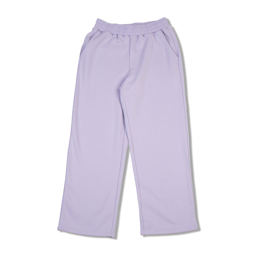 Comfort Theory Straight Leg Sweatpants - Violet Haze